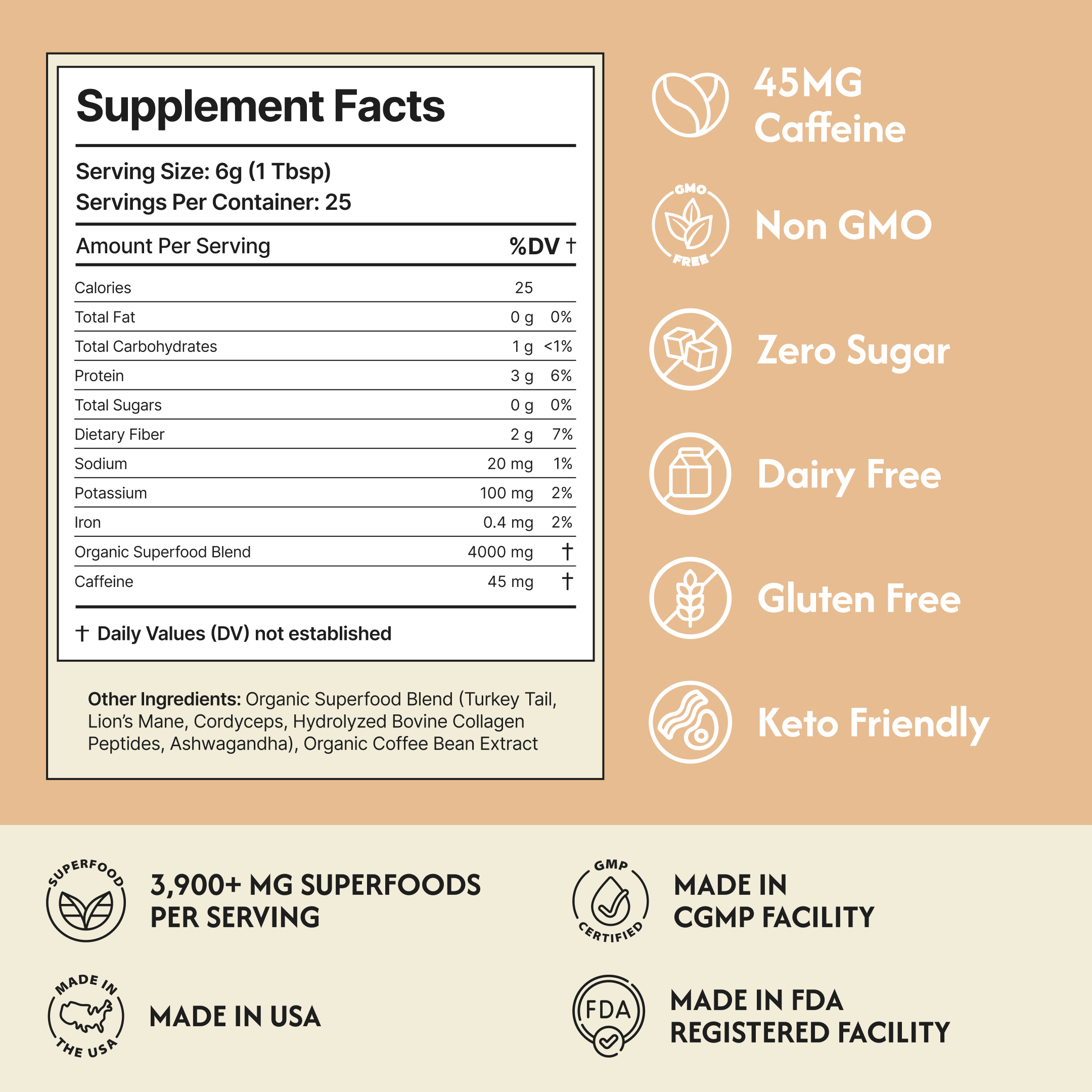 Superfood Brew Single Bag